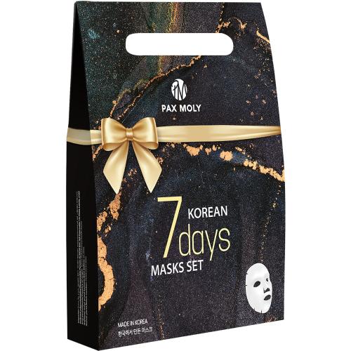 16294250-days-luxury-zestaw-7-masek-w-plachcie-145004_5903794193413_1.jpg  PAX MOLY Days Luxury zestaw 7 masek w płachcie 