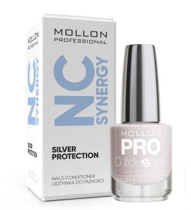 MOLLON PRO Odżywka do paznokci ze srebrem