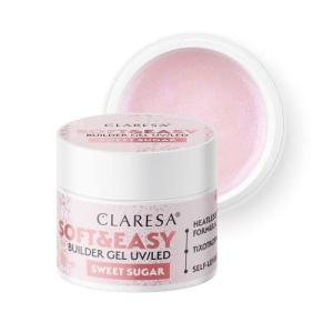 Claresa Żel budujący SOFT&EASY builder gel SWEET SUGAR 45g 