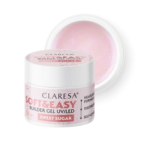 Claresa-Zel-budujacy-SOFTEASY-builder-gel-sweet-sugar-45g.jpg  Claresa Żel budujący SOFT&EASY builder gel SWEET SUGAR 45g 