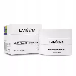 Lanbena Nose Plants Pore Strips Plastry na nos - pory, wągry, zaskórniki 30g
