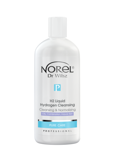PT 071 Norel Płyn normalizujacy.png  Norel  Pure Care H2 Płyn oczyszczająco – normalizujący do oczyszczania wodorowego