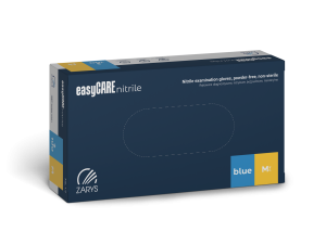 EASYCARE Rękawice nitrylowe niebieskie rozm. M