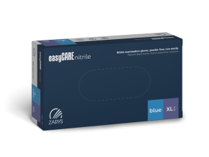 EASYCARE Rękawice nitrylowe niebieskie rozm. XL