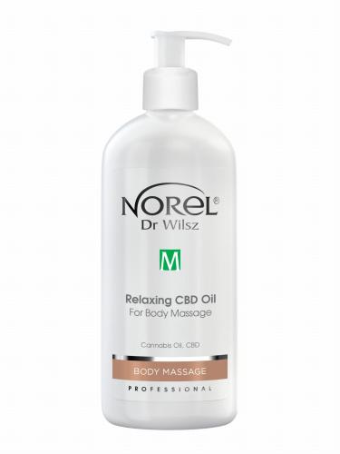 PB 187.jpg  Norel Dr Wilsz Relaksujący olej CBD do masażu ciała 500 ml 