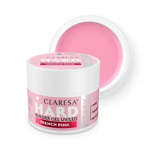 claresa-zel-budujacy-hard-easy-french-pink.webp  CLARESA ŻEL BUDUJĄCY HARD&EASY BUILDER GEL FRENCH PINK 45g