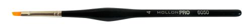 4108c271c4a45388fb183042123ffcba.jpg  MOLLON PRO Pędzelek do aplikacji żelu 6050 - długość / szerokość włosia: 8 / 4 mm 