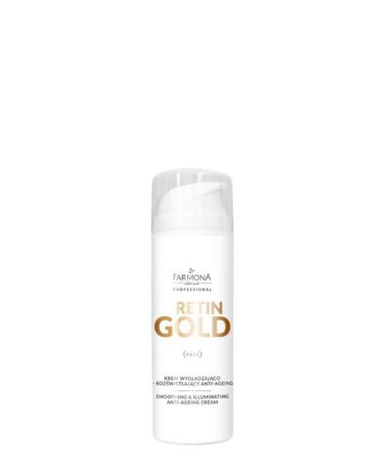 7a22c39034c061c69bc59aee94dcd89f.jpg  FARMONA RETIN GOLD Krem wygładzająco - rozświetlający anti - ageing 150 ml