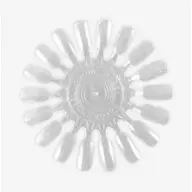   Wzornik słoneczko przeźroczysty, 18 pazurków