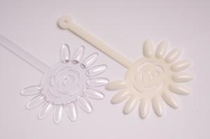 Wzornik lizak na kole przeźroczysty, 120 pazurków