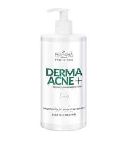 DERMAACNE + Gruszkowy żel do mycia twarzy 500 ml