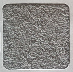 Pokrowiec frotte na wałek do manicure jasnoszary