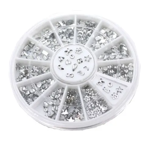 f90b71a67906a12479e26a4add5f85c2.jpg  Ozdoba, cyrkonie, karuzela srebrna różne kształty 1 szt. 