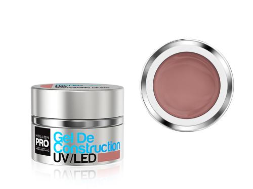 żel mały 06.jpg  MOLLON PRO Gel De Construction UV/LED 06 CAMUFLAGE NUDE 15 ml