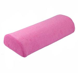 Pokrowiec frotte na wałek do manicure ciemnoróżowy