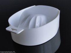 miseczka do manicure biała.jpg  Miseczka do manicure biała