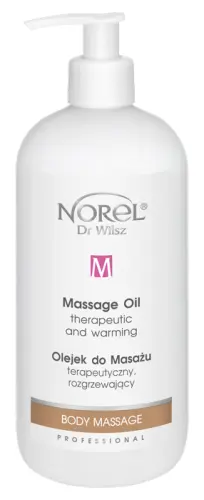   NOREL Olejek do masażu terapeutyczny, rozgrzewający 500 ml