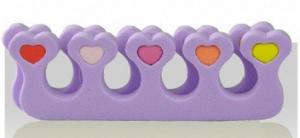 Separatory piankowe do pedicure 1 para różne kolory