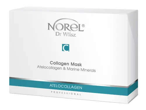 PN 012_AteloCollagen_Collagen Mask Atelocollagen &amp; Marine Minerals_20.jpg  NOREL AteloCollagen Maska kolagenowa 14 sztuk