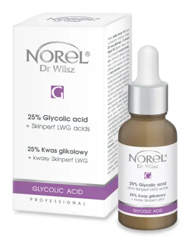   NOREL Glycolic Acid 25% Kwas glikolowy + kwasy Skinperf LWG 30 ml