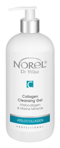 PZ 007_AteloCollagen_Collagen Cleansing Gel Atelocollagen &amp; Marine Minerals_2.jpg  NOREL AteloCollagen Żel myjący kolagenowy 500 ml