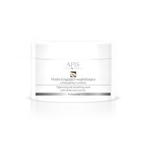 APIS Acne Stop Maska ściągająco - wygładzająca z białą glinką i cynkiem 200 ml