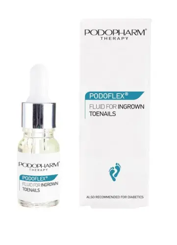 fluid na wrastające paznokcie.jpg  PODOPHARM Fluid na wrastające paznokcie i modzele 10 ml