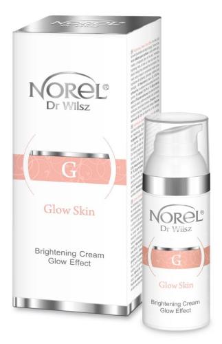 glow krem.JPG  NOREL Glow Rozjaśniający krem z efektem Glow  100 ml