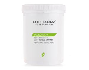 PODOPHARM Sól do kąpieli stóp z ekstraktem z ziół 1400 g 