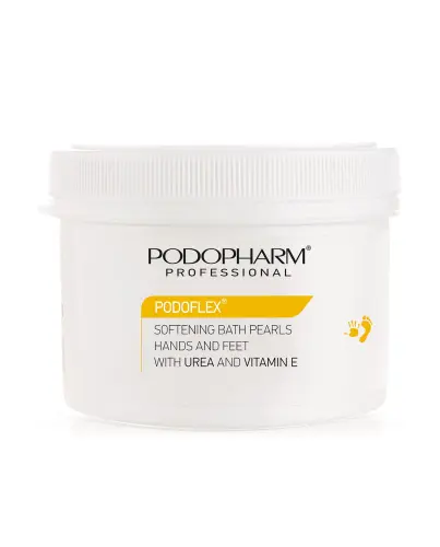 perełki.jpg  PODOPHARM Perełki do kąpieli z witaminą E i mocznikiem 400 g
