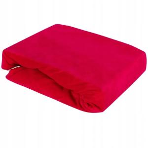 PRZEŚCIERADŁO / POKROWIEC WELUROWE NA ŁÓŻKO RÓŻ 70x190