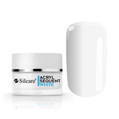 large_Acryl-Sequent-lux-WHITE.jpg   Silcare Akryl Sequent White 10 g