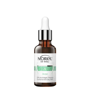 NOREL Acne Kuracja kwasowa 15% na noc dla cery trądzikowej i tłustej