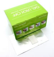 folia-aluminiowa.jpg  Waciki z folią do ściągania hybryd 100 szt