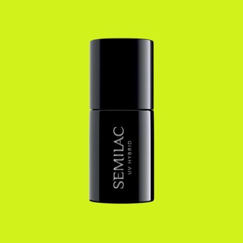 565packshot.jpg  SEMILAC 565 Lakier hybrydowy  Neon Yellow 7ml