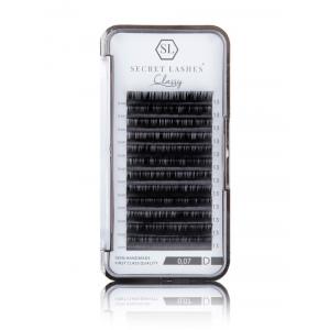 SECRET LASHES rzęsy Classy grubość 0,07 mm, skręt C, długość 13 mm