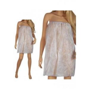 Pareo włókninowe, tunika kosmetyczna z gumką 10 szt.