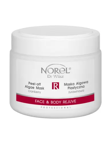   NOREL Face Rejuve Maska algowa plastyczna żurawinowa 250 g