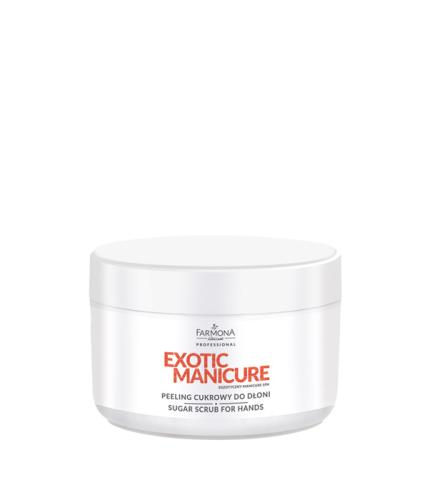 exotic_manicure_peeling.jpg  FARMONA EXOTIC MANICURE Peeling cukrowy do dłoni 300 g