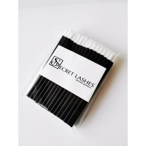 SECRET LASHES Aplikatory welurowe - 50 szt