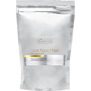 BIELENDA Maska algowa do twarzy z koloidalnym złotem 190 g