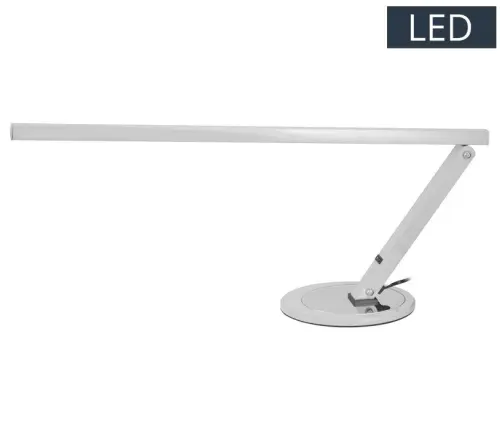 lampa bezcieniowa led.jpg  Lampa bezcieniowa LED srebrna